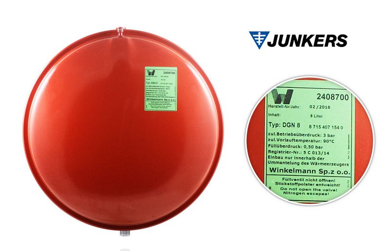 How to repair the expansion vessel of a boiler